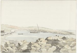 Udsigt til haven af ​​Luogo Vivo Højdebillede af havnen i Luogo Vivo Rejser i Italien, Sicilien og Malta - 1778 (serietitel)