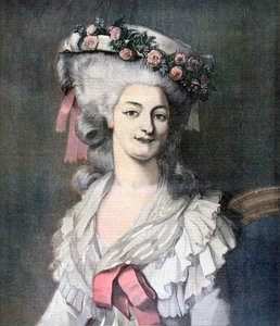 Marie-Louise, prinsesse af Lamballe, 1892 af Louis Edouard Rioult