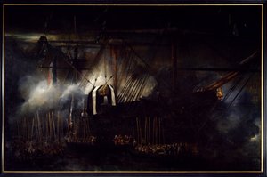 Tilbagelevering af asken og omladning af resterne af Napoleon I ombord på Belle Poule 15. oktober