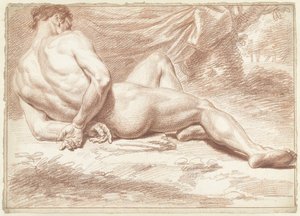 akademi nøgen af Louis Fabritius Dubourg