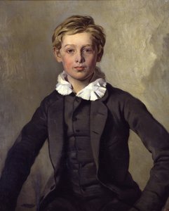Rayski, Louis Ferdinand von (1806-1890) Portræt af grev Hans Haubold von Einsiedel - Olie på lærred 1855 Statsmuseer, Berlin 73,3x62,2 af Louis Ferdinand von Rayski