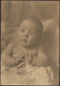 [Babyportræt] af Louis Fleckenstein