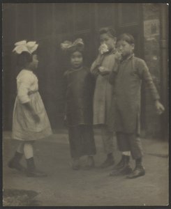 [Børn i Chinatown] af Louis Fleckenstein