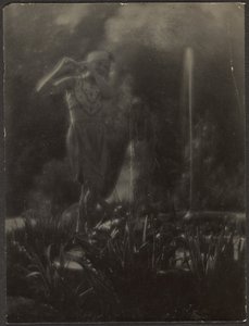 [Danser i haven] af Louis Fleckenstein