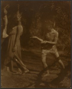 [Dansere i en pose] af Louis Fleckenstein