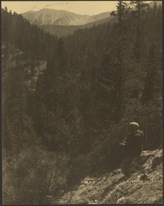 Fjernudsigt over Mt. Gorgonio af Louis Fleckenstein