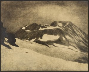 Mt. Shasta-krateret af Louis Fleckenstein