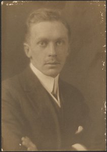 [Portræt af en mand med tyndt overskæg]. af Louis Fleckenstein