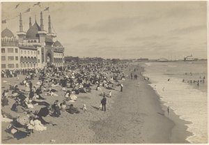 [Seaside Scene] af Louis Fleckenstein