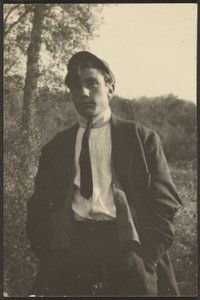 [Ung mand i marken] af Louis Fleckenstein