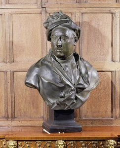 Buste af George Frederick Handel (1685-1759) (gips)