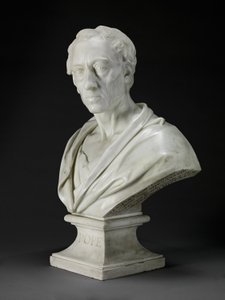 Alexander Pope (1688-1744) 1741 (marmor) af Louis Francois Roubilliac