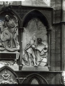 Monument til Handel, 1762 af Louis Francois Roubilliac