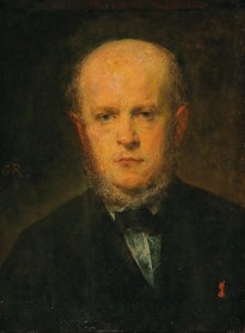 Portræt af Adolph Menzel 1815-1905, 1867. af Louis Gustave Ricard
