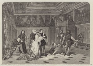 Forkammeret til inkvisitionstribunalet i hertugpaladset, Venedig af Louis Haghe