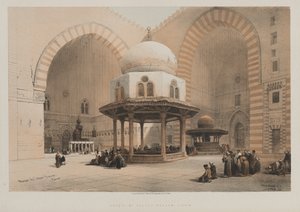 Egypten og Nubien, bind III, nr. 8: Sultan Hassans moske, Kairo af Louis Haghe