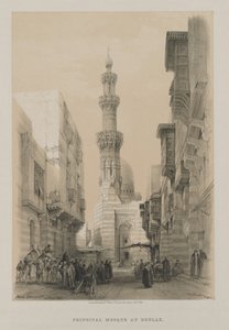 Egypten og Nubien, bind III: Bullack, Cairo af Louis Haghe