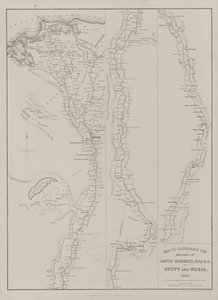 Egypten og Nubien, bind III: Kort til illustration af skitserne af David Roberts, Esq...1849, 1849. af Louis Haghe