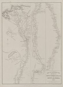 Egypten og Nubien, bind III: Kort til at illustrere skitserne af David Roberts, Esq: R.A. i Egypten og Nubien 1849 af Louis Haghe