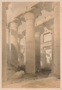 Egypten og Nubien: bind II - nr. 14, Karnak af Louis Haghe