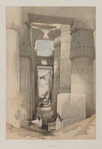 Egypten og Nubien, bind II: Karnak af Louis Haghe