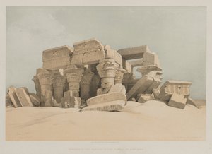 Egypten og Nubien, bind II: Kom-Ombo af Louis Haghe