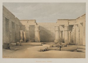 Egypten og Nubien, bind II: Medinet Abou, Theben, 1847.