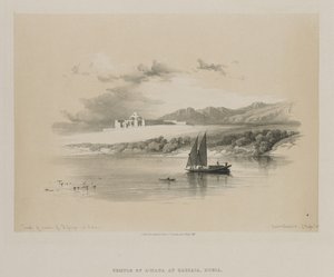 Egypten og Nubien, bind II: Amddas tempel, Hassaya i Nubien af Louis Haghe