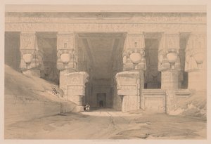 Egypten og Nubien: bind I - nr. 35, Dendera, 1838.