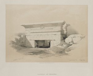 Egypten og Nubien, bind I: Dendera af Louis Haghe