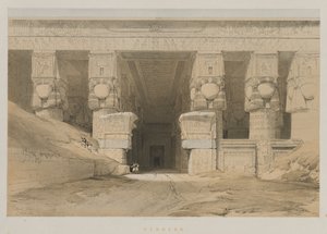 Egypten og Nubien, bind I: Dendera, 1847. af Louis Haghe