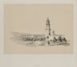 Egypten og Nubien, bind I: Siout - Øvre Egypten af Louis Haghe