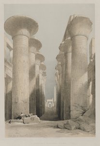 Egypten og Nubien, bind I: Theben, Store Sal i Karnac