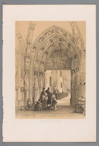 Portalen til Vor Frue Kirke i Nürnberg Portail de l