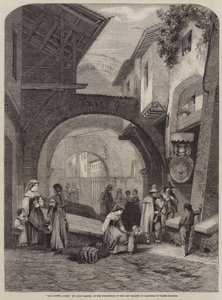 Ghettoen, Rom af Louis Haghe