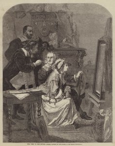 Besøget i studiet af Louis Haghe
