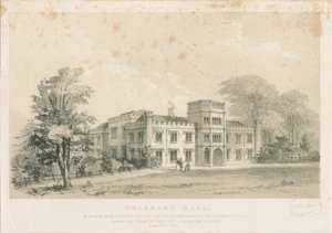 Wolseley Hall: stålgravering, nd [c 1830] (tryk) af Louis Haghe