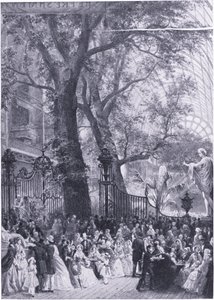 Interiør af den store internationale udstilling 1851, fra Cassell