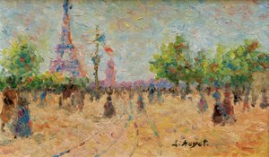 Paris, Eiffeltårnet af Louis Hayet