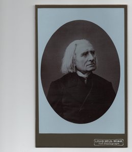 Franz Liszt (1811-1886) (1880, fotografi) af Louis Held