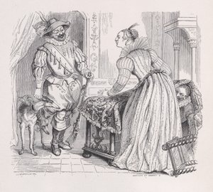 Jagten fra Bérangers komplette værker, 1836. Skabere: Louis-Henri Brevière, Cesar-Auguste Hebert. af Louis Henri Brevière, Cesar Auguste Hebert