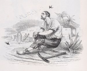 Svalerne fra The Complete Works of Béranger, 1836. Skabere: Louis-Henri Brevière, Cesar-Auguste Hebert. af Louis Henri Brevière, Cesar Auguste Hebert