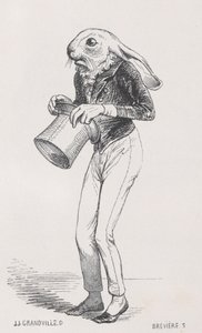 Hans søn, der på alle måder lignede ham ... fra Scener fra Privat og Publ..., ca. 1837-47.