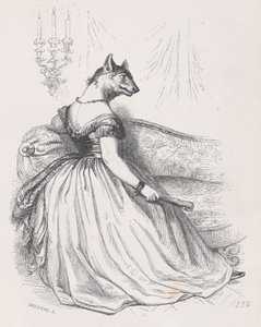 Nu forstår jeg morulven i Rom fra Scener fra det private og offentlige L..., ca. 1837-47.