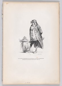 Denne gamle domstol har tilsyneladende en gammel falk... fra Scener fra Privaten og Pub..., ca. 1837-47.