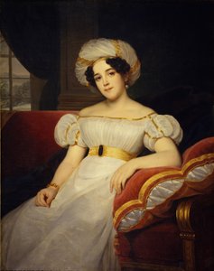 Portræt af prinsesse Natalya Stepanovna Golitsyna, født grevinde Apraksina 1794-1890, 1824