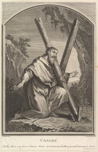 Sankt Andreas, 1726. af Louis Jacob