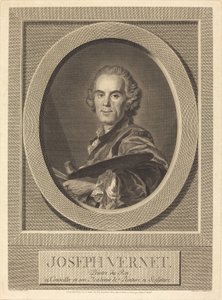 Joseph Vernet af Louis Jacques Cathelin after Louis Michel Van Loo