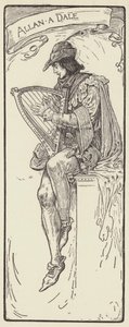 Allan en Dale af Louis John Rhead
