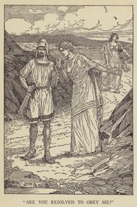 Er du fast besluttet på at adlyde mig? af Louis John Rhead